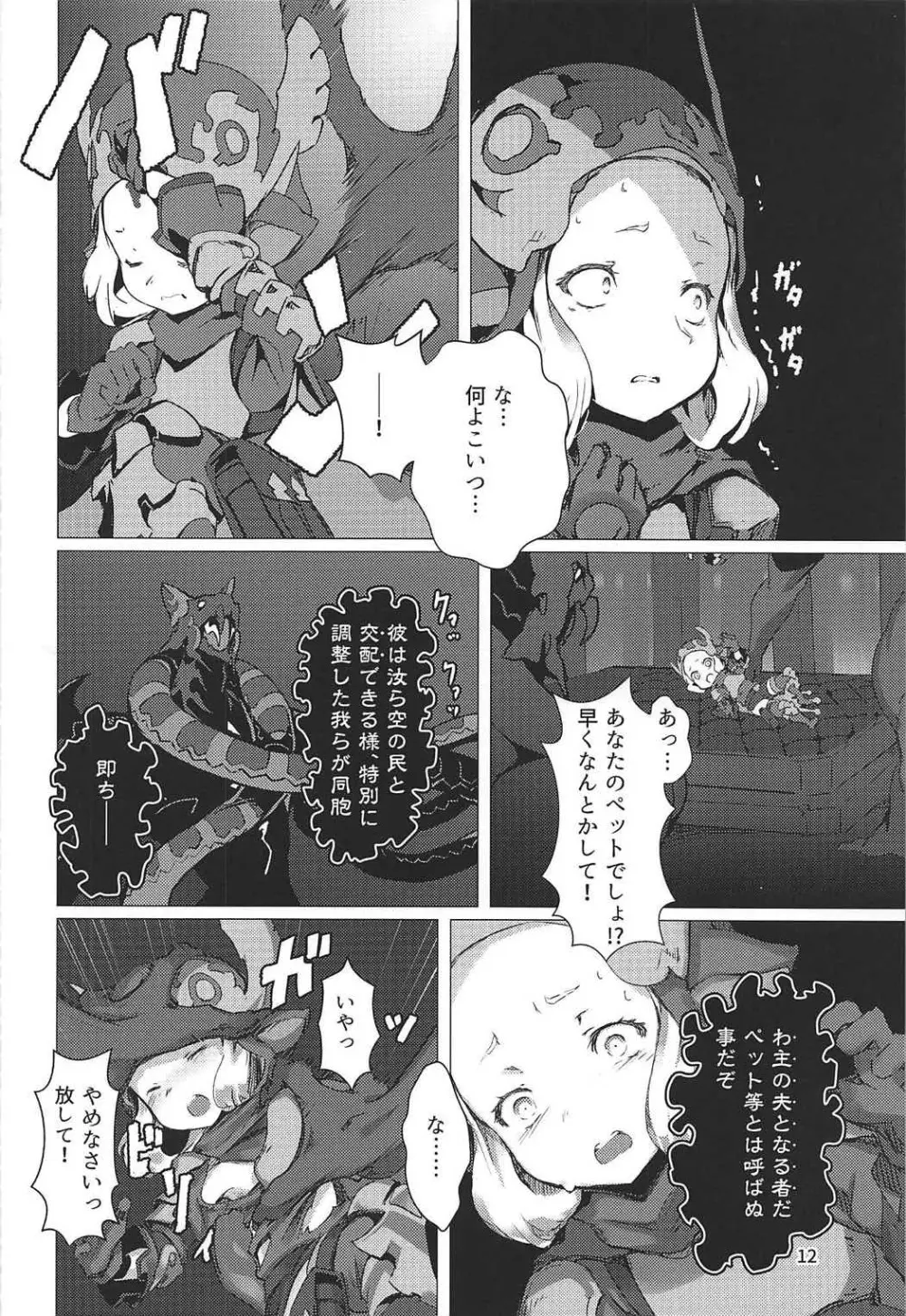 雹矢の女傭兵 万魔殿に堕つ - page11