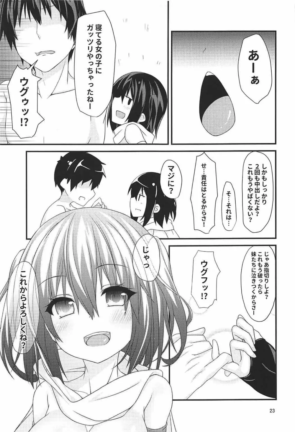 夜戦は夜とは限らない！ - page24