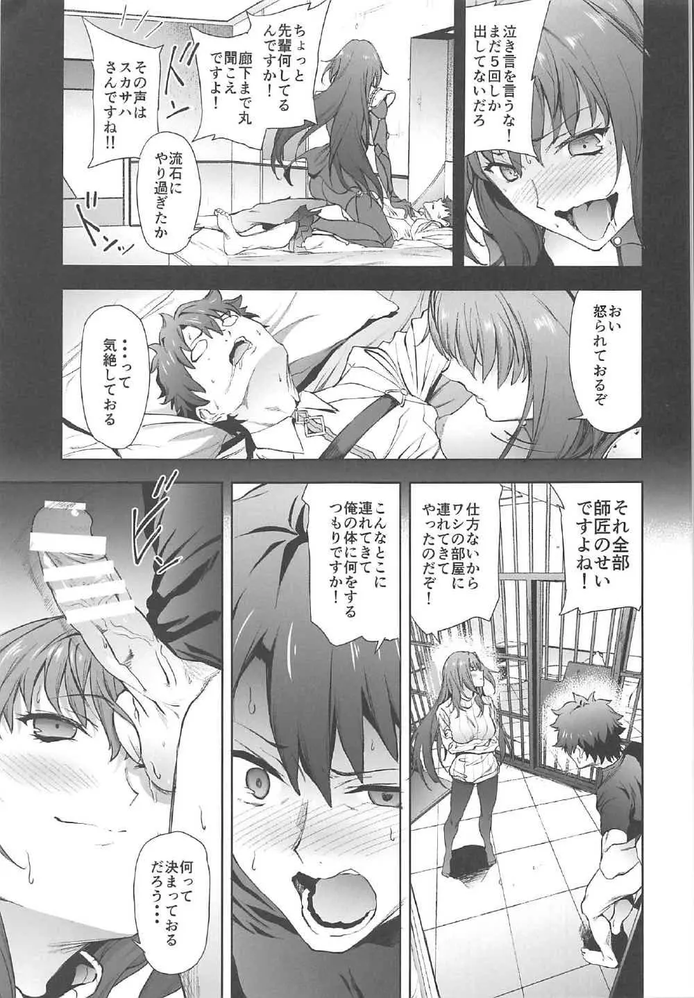 スカサハ師匠に犯される本2 - page4