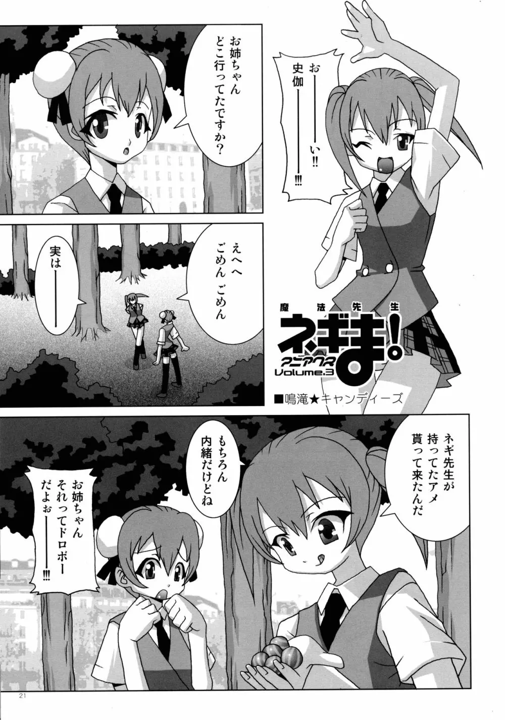 魔法先生ネギま! マニアクス3 - page21