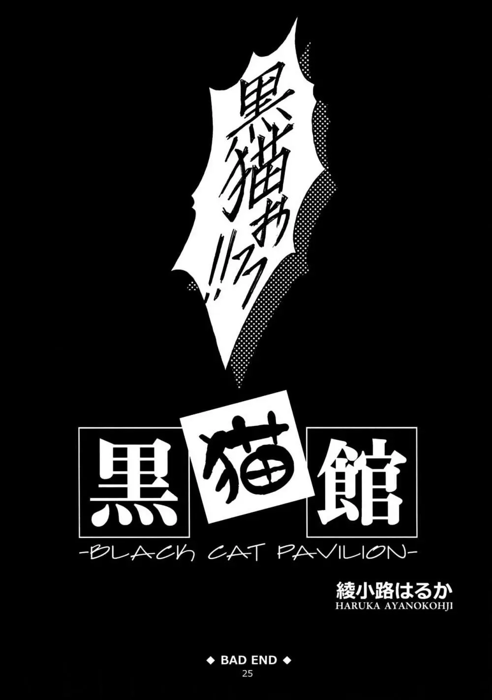 黒猫館 -BLACK CAT PAVILION- - page25