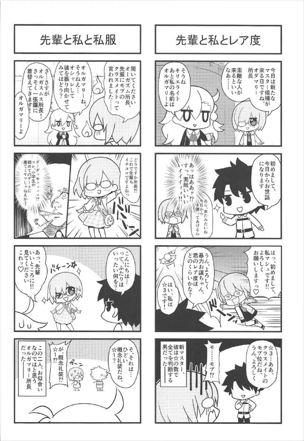 FGO合同誌 マスターの前でだけ見せる顔 - page2