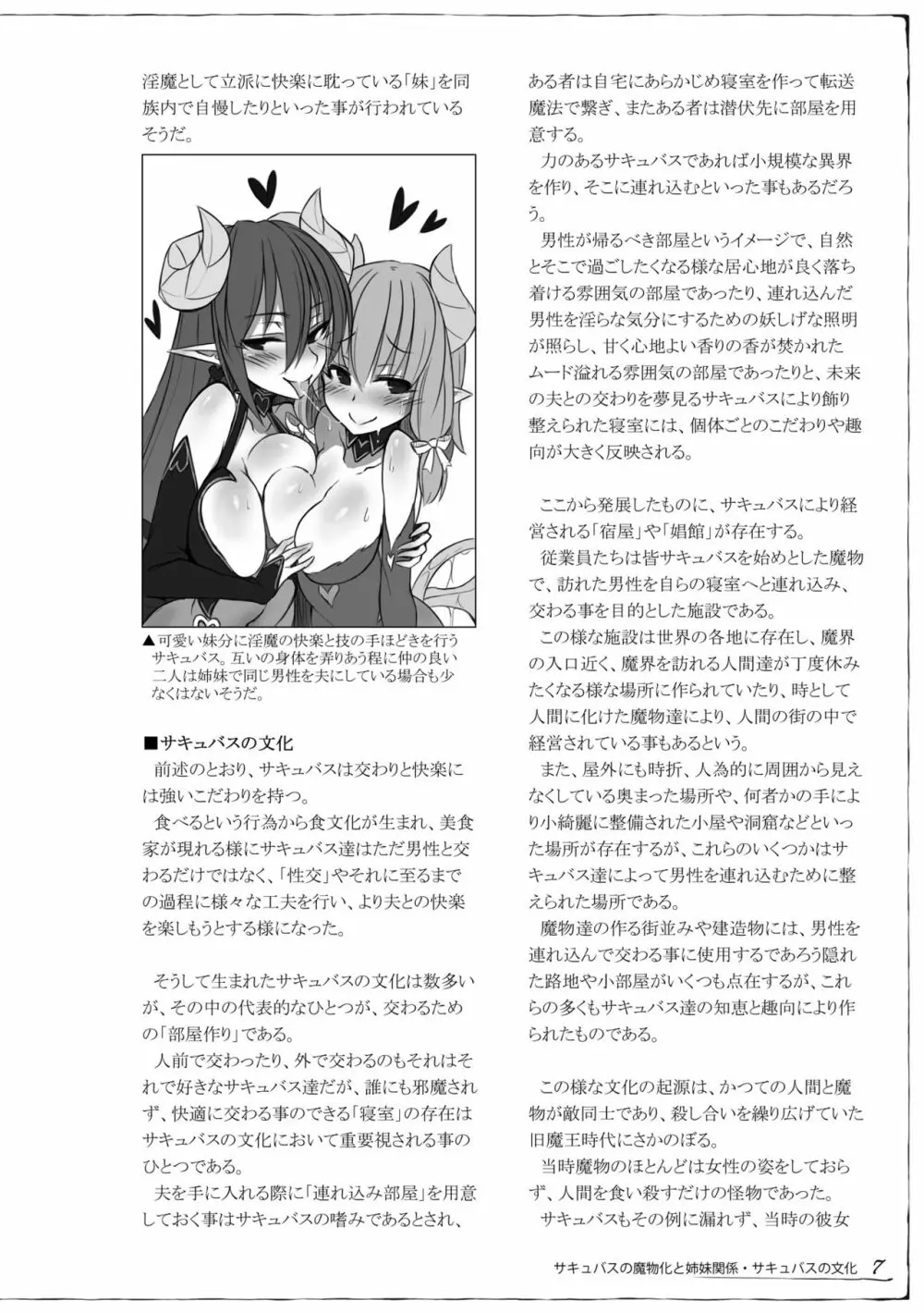 魔物娘図鑑 調査記録 サキュバス・ノート - page8
