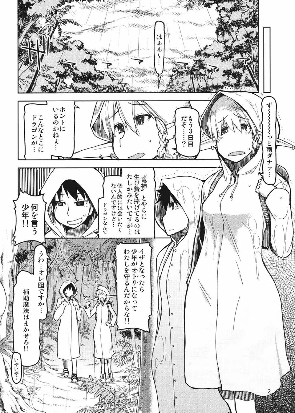 ドスケベエルフの異種姦日記 4 - page3