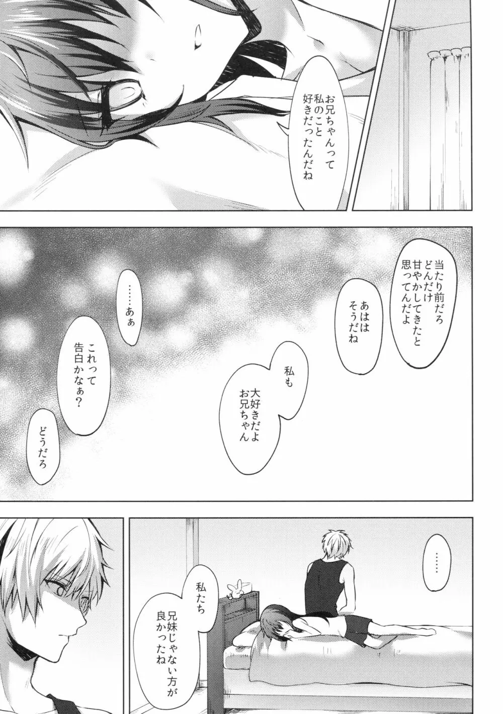 冷たい微熱 -兄妹編- - page24