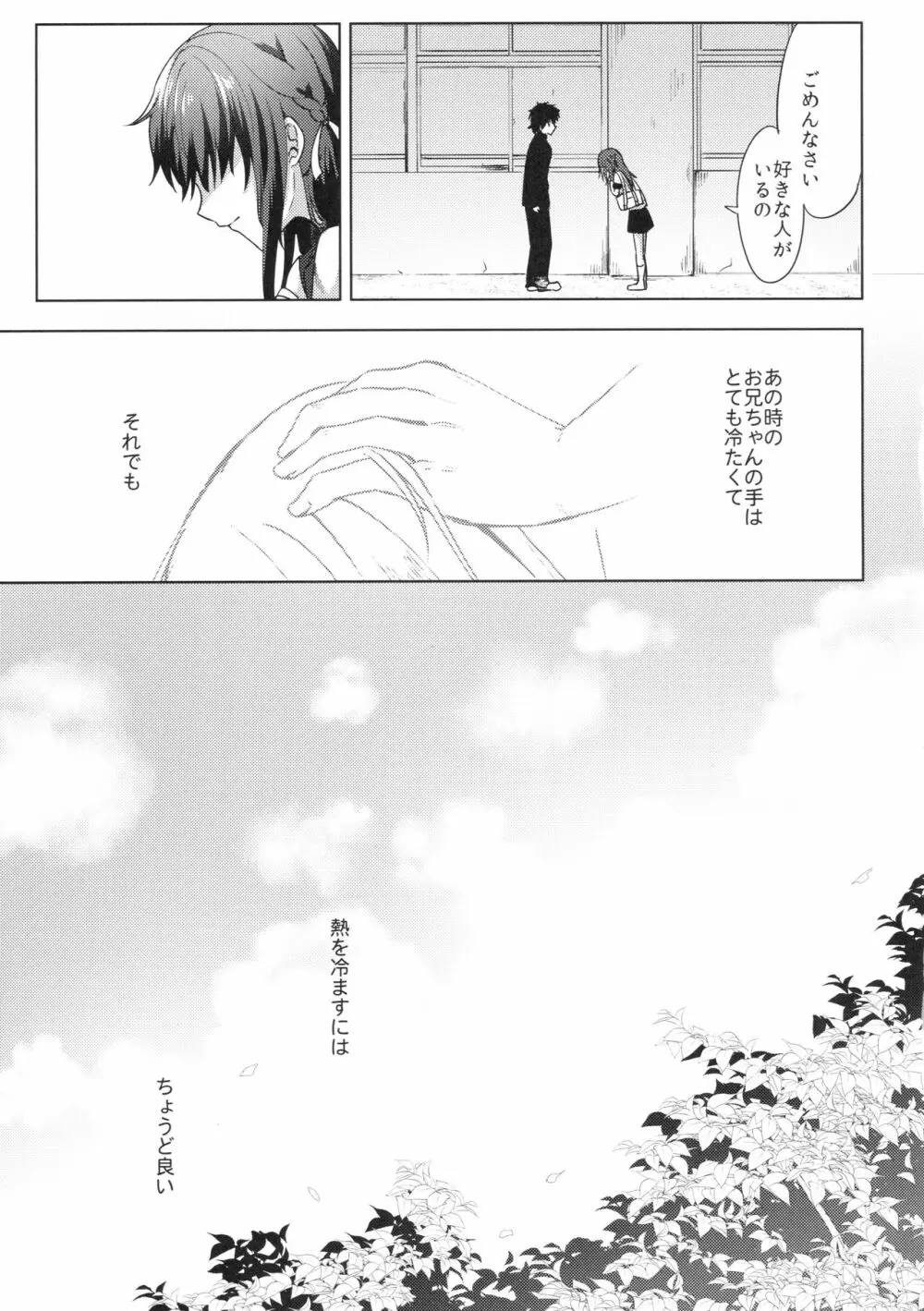 冷たい微熱 -兄妹編- - page28