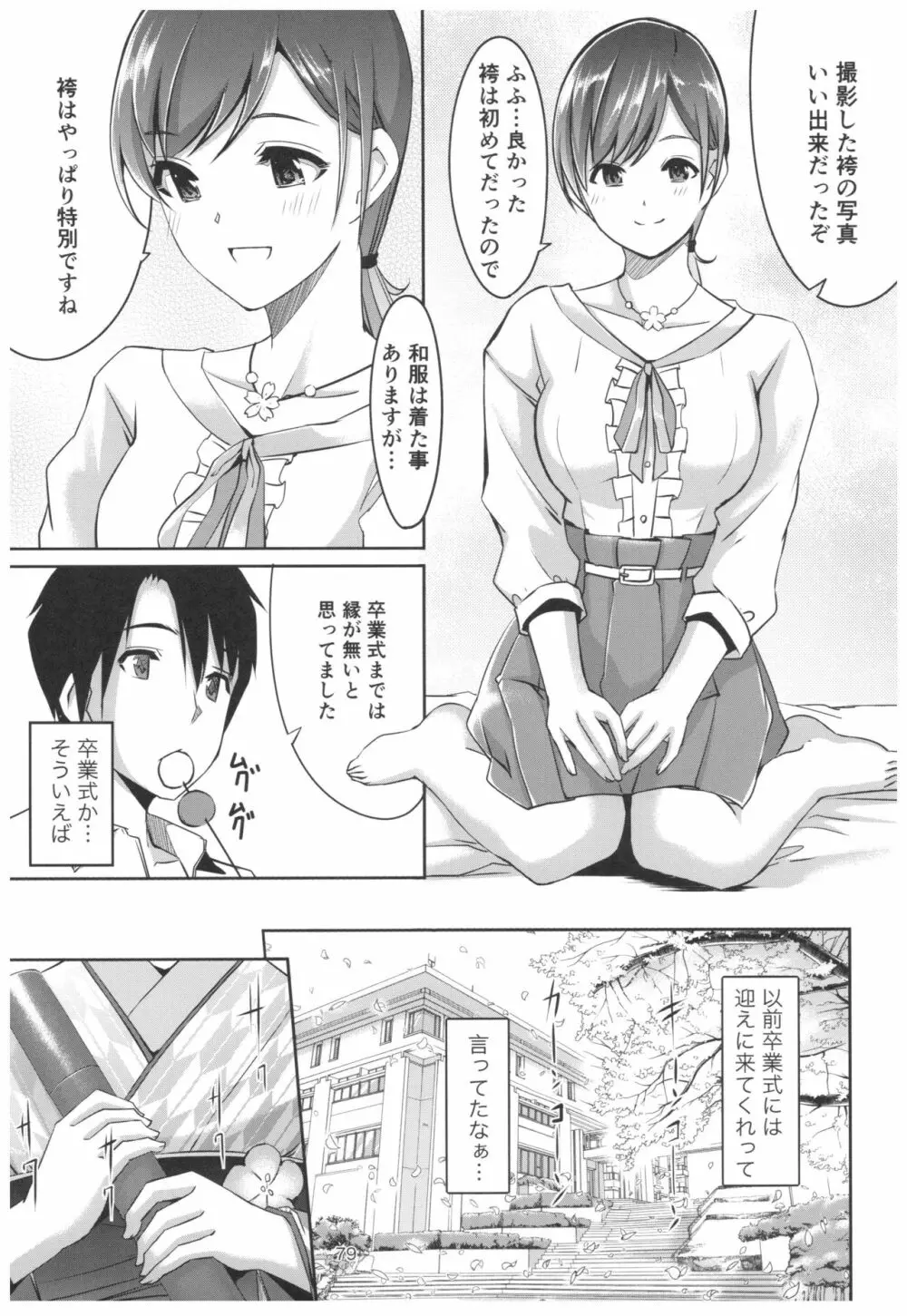 忘れちゃダメですプロデューサーさん - page80