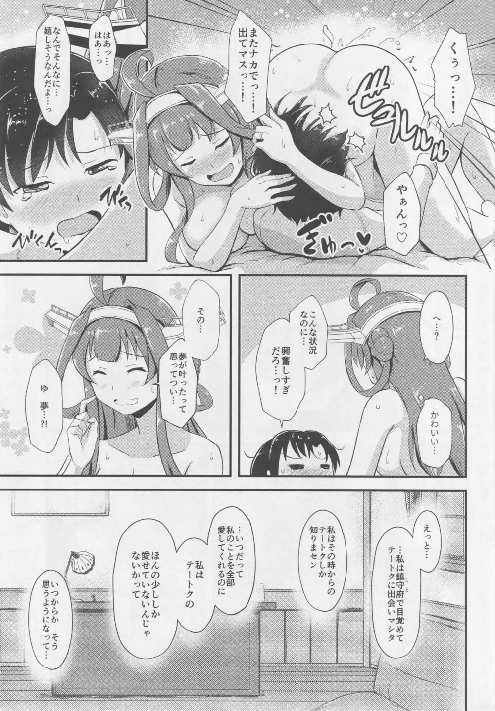 金剛が提督のえっちなお姉ちゃんになる本。 - page14