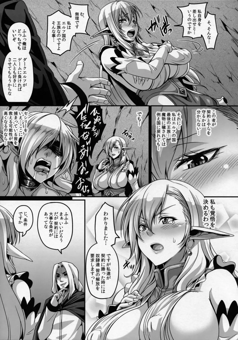 隷囚エルフシリーズ2 隷囚のエルフプリンセス - page17