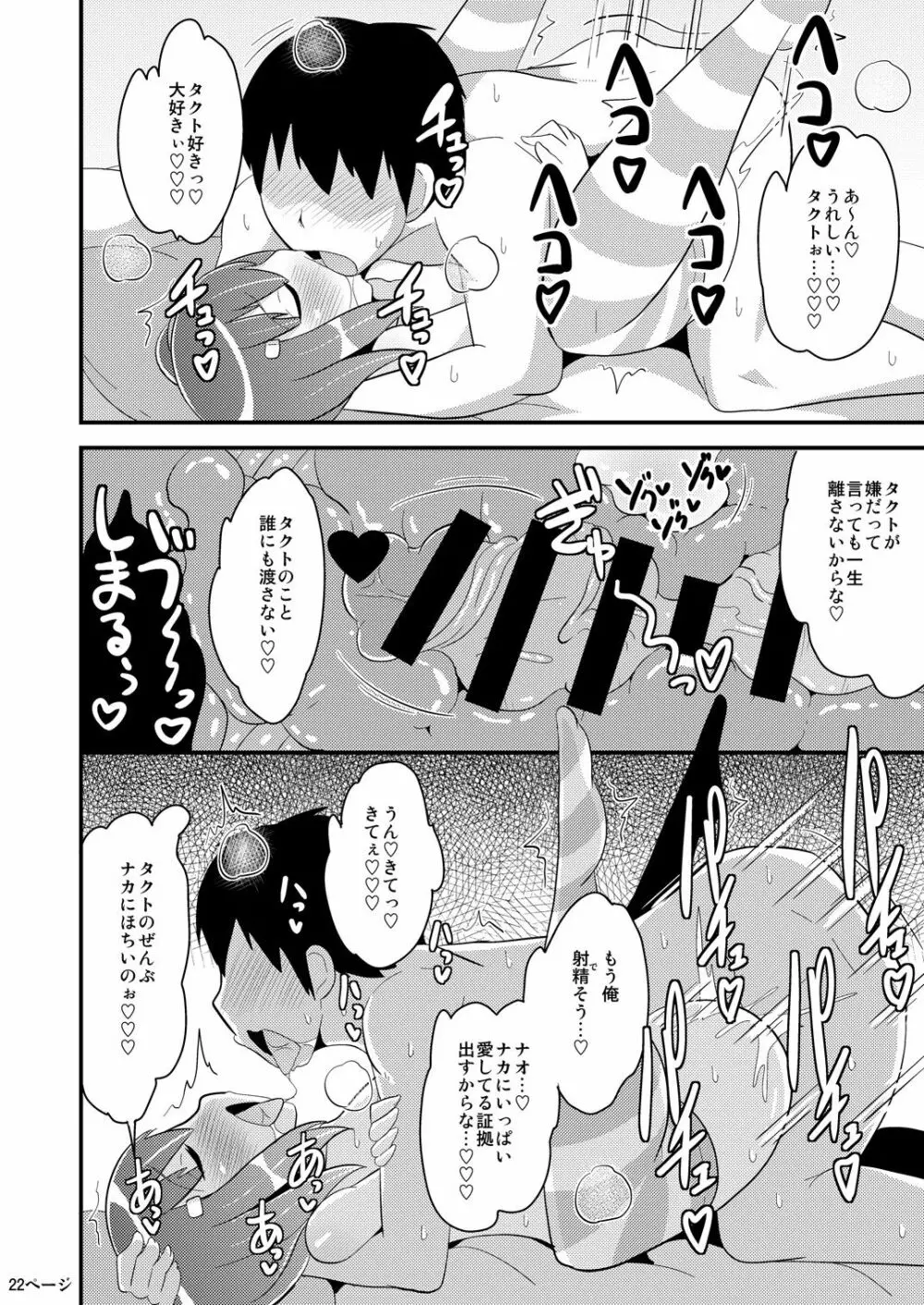 無知ホモ親友 - page21