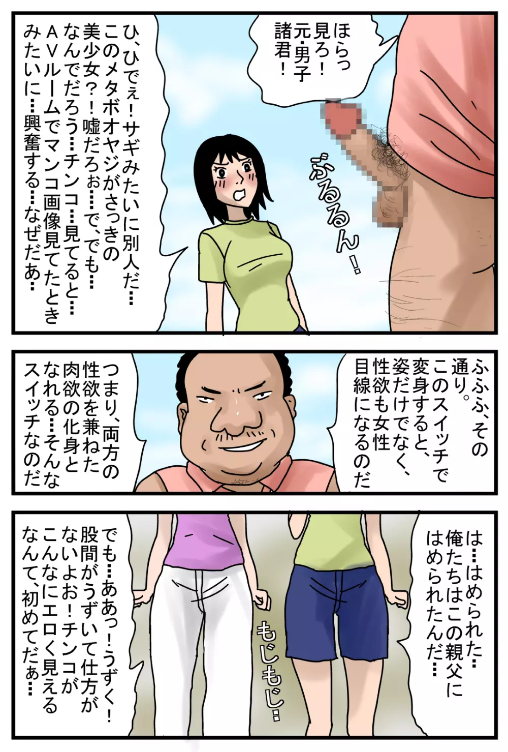 性転換するスイッチX - page8