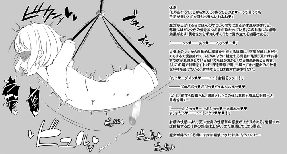 勇者くんが魔物たちに肉体改造されていく話 - page13