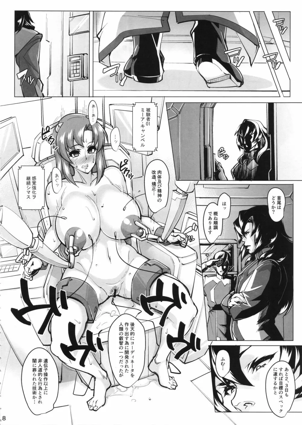 (COMIC1☆11) [ピーナッツランド (オタクミン)] ラクス･クライン(偽)改造計画 (機動戦士ガンダムSEED DESTINY) - page7