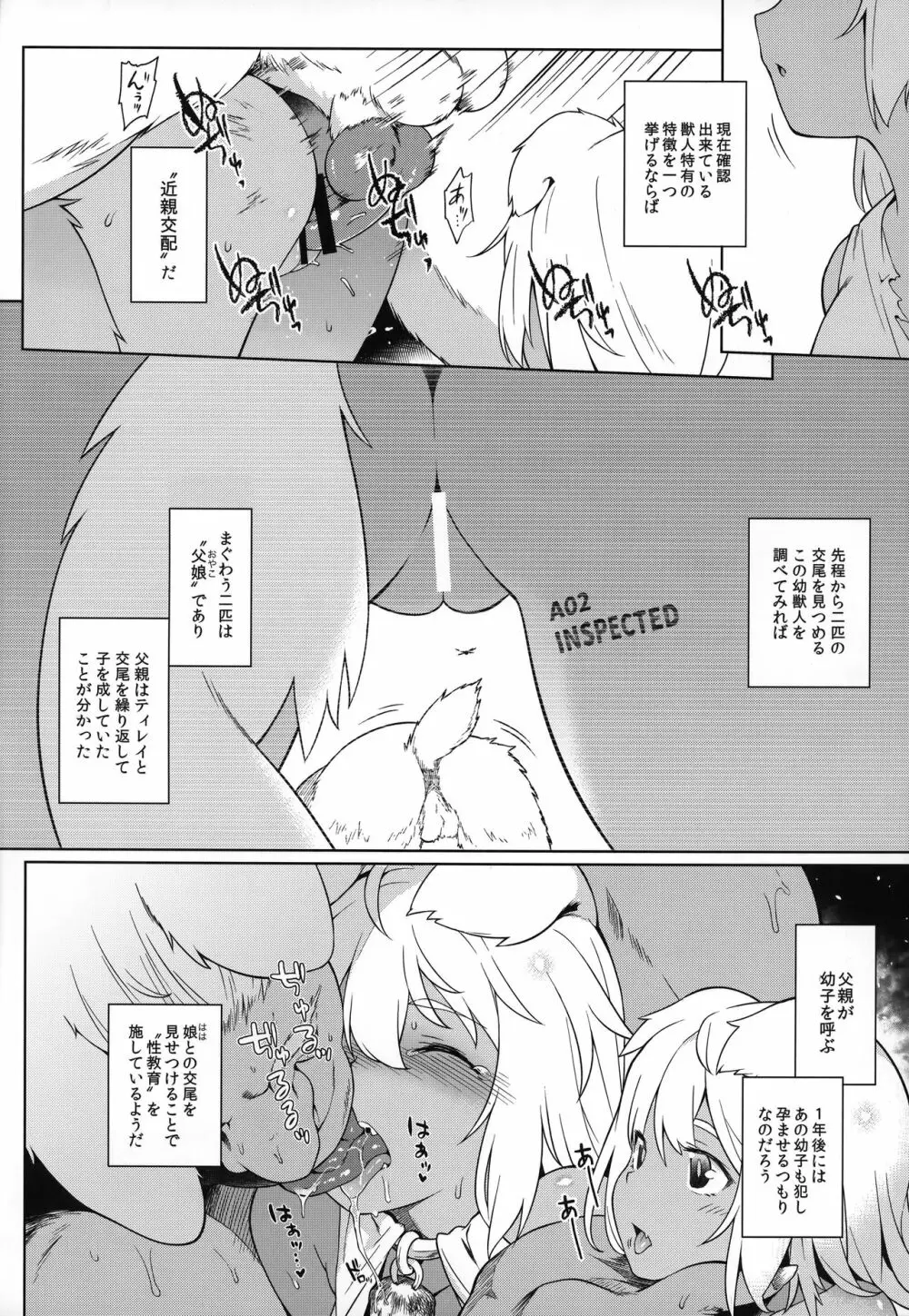 獣人生態観察記録 - page13