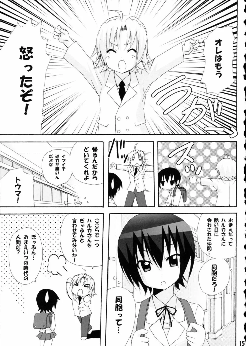 ハルカ姉さまにラブ汁どっぴゅん - page14