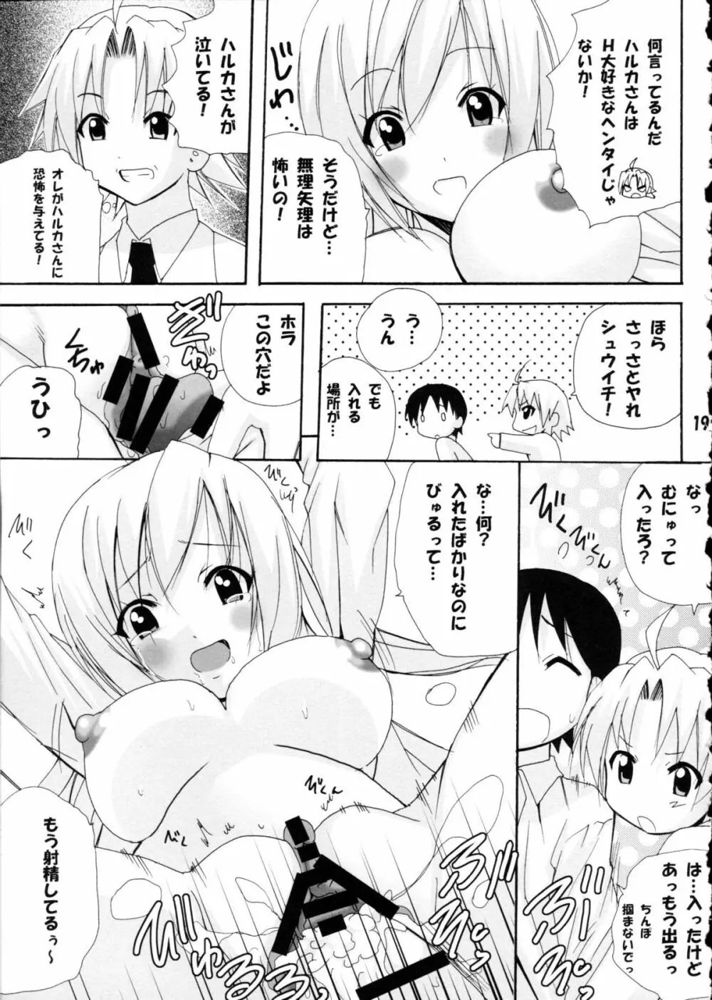 ハルカ姉さまにラブ汁どっぴゅん - page18