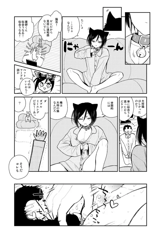 薬研くんが任務終わってもずっといる - page12