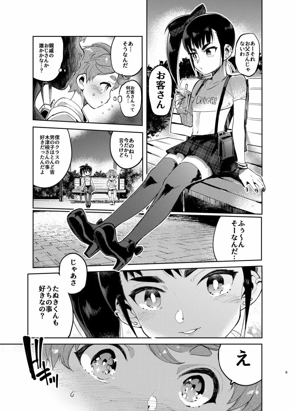 女装のプロに学ぶ援交のすゝめ - page8