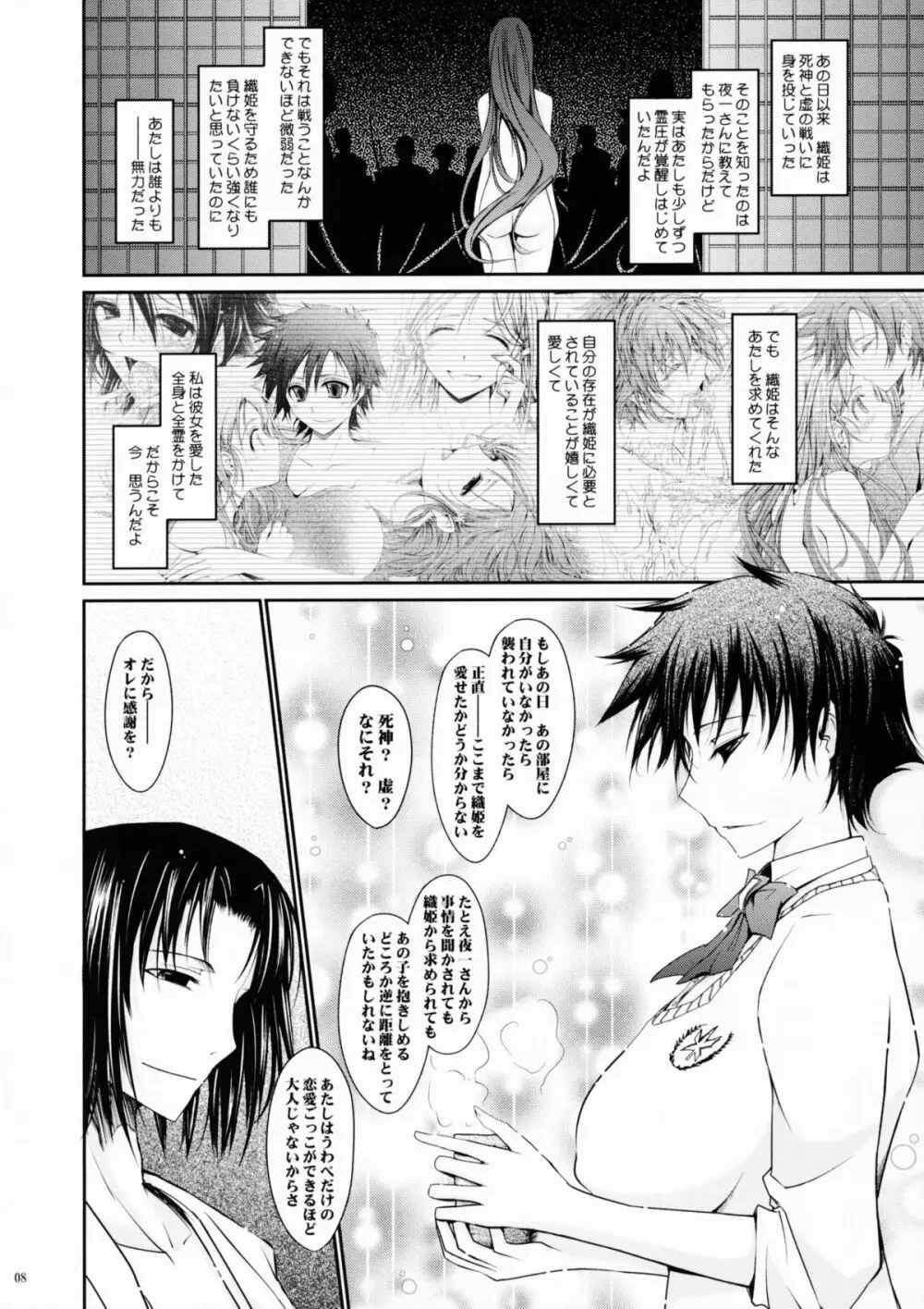 (C75) [我流痴帯 (TANA)] Aki-Akane -後編 1- (ブリーチ) - page7