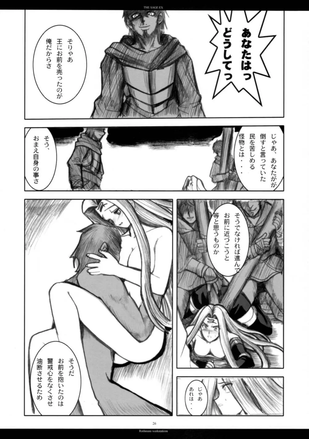 The SAGE ex よるぬきライダーさん - page25