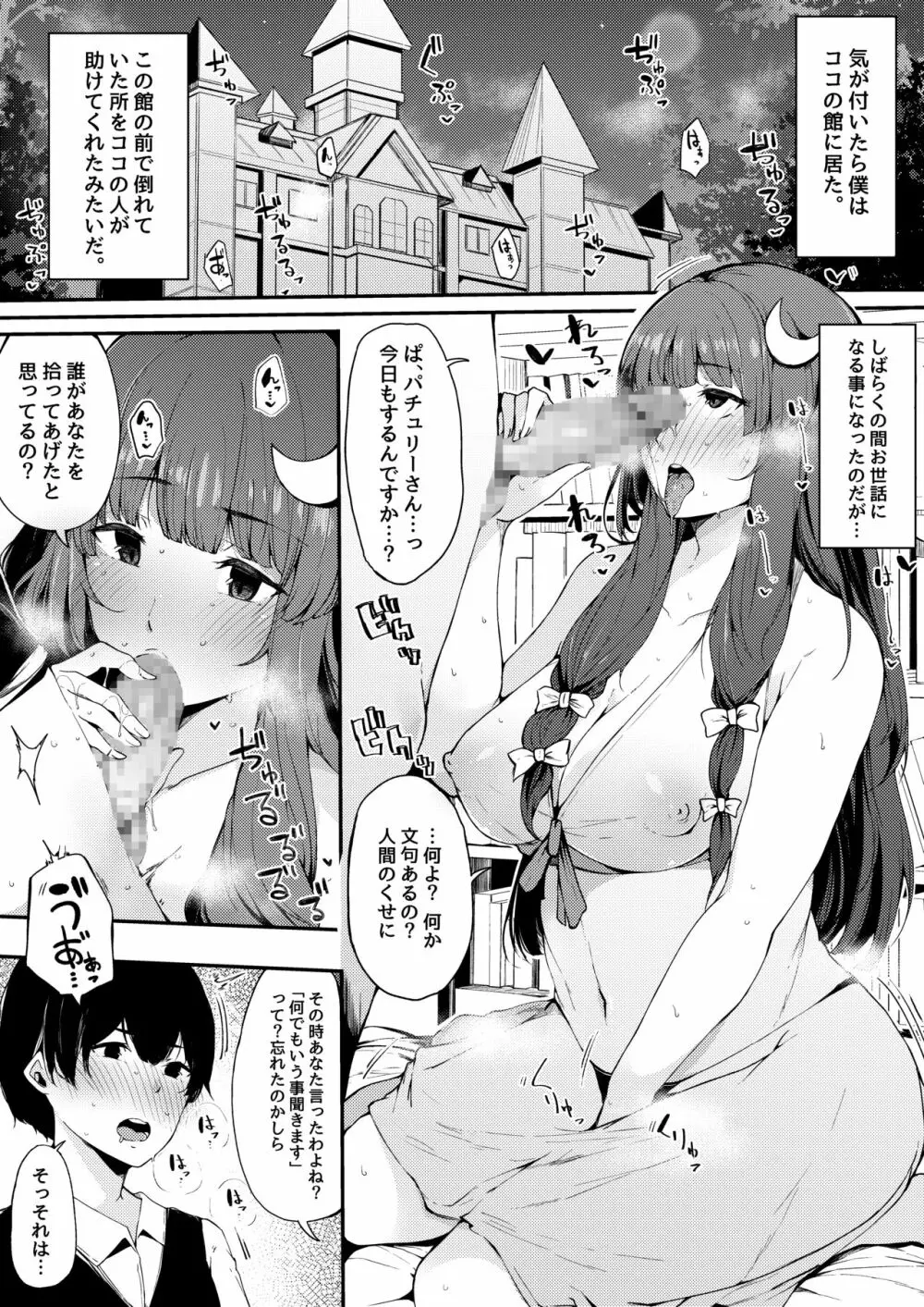 紅魔館の魔女に拾われた僕。 - page2