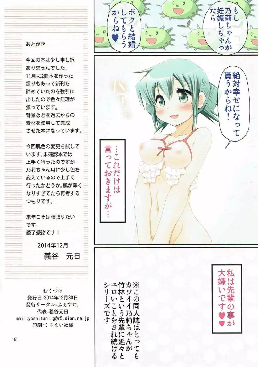IT少女N特別編5乃莉ズム - page17