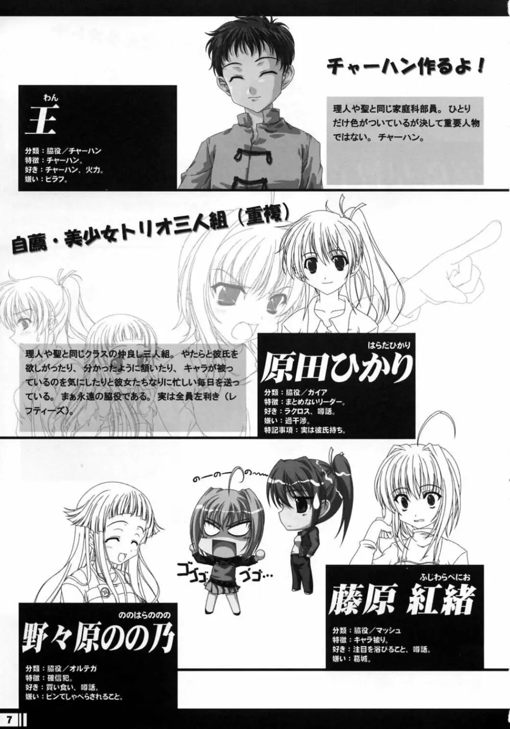 プリンセスブレイブ！雀卓の騎士 設定原画集 - page6