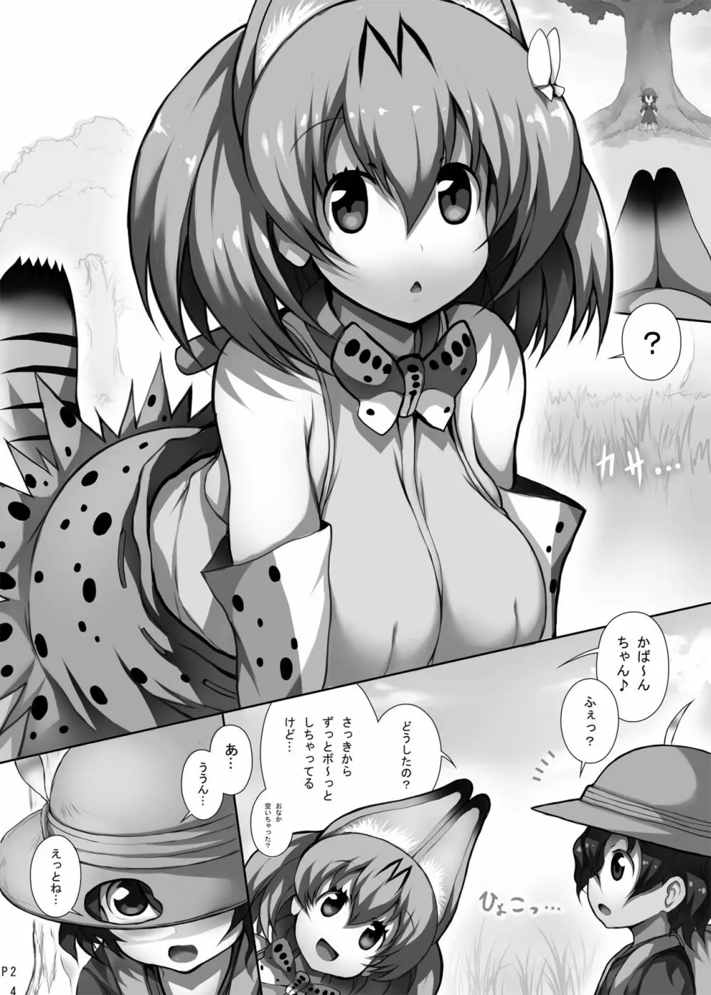 フレンズ達の若干ゃえっちい本 - page3