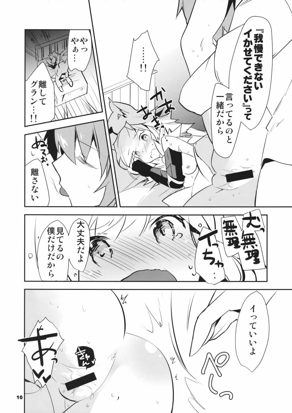 僕の団長は【待て】ができない - page11