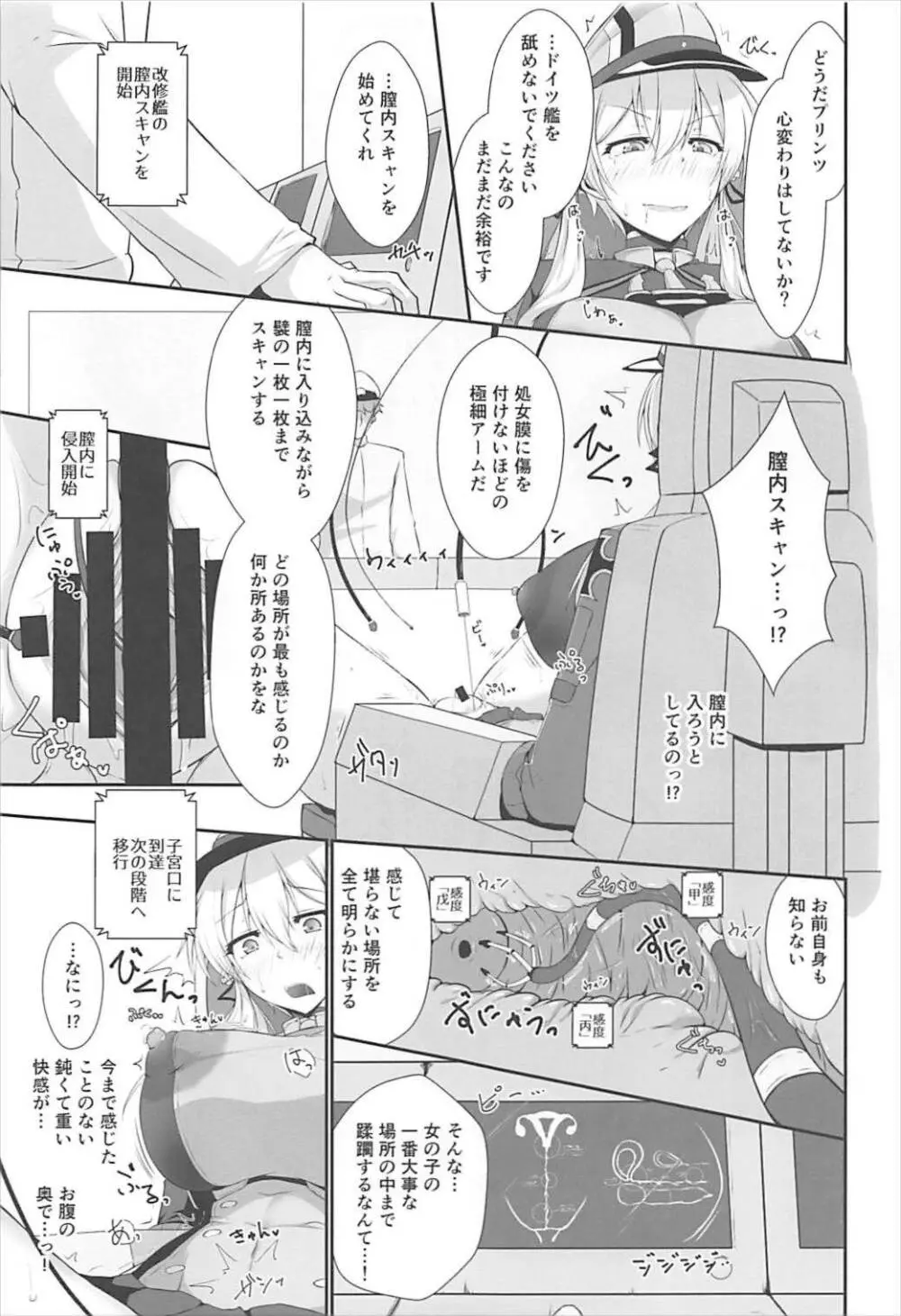 ドイツ艦は機械姦に屈するはずがないんだから! - page9