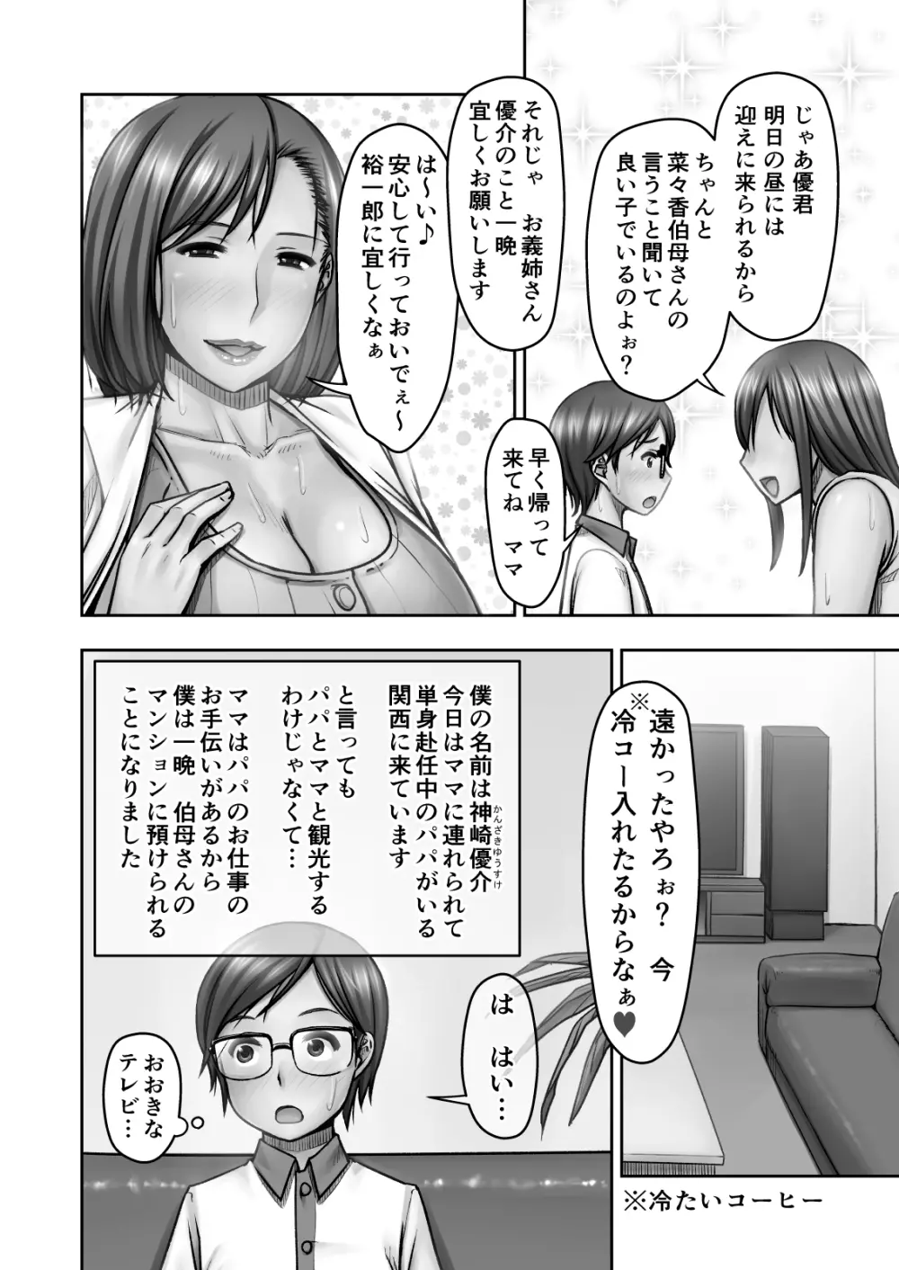 苦手な関西の伯母さんに預けられた暑い熱い夏の夜 - page3