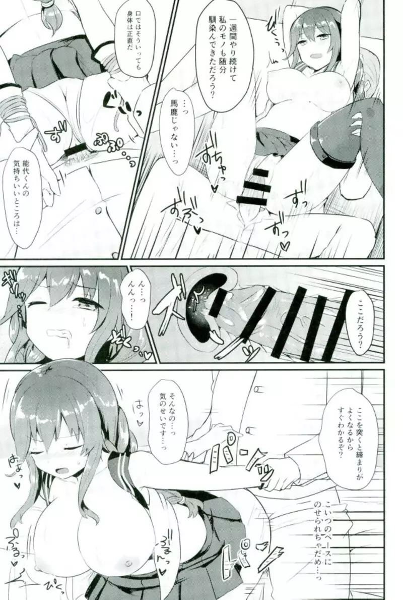 能代は絶対負けません？ - page6