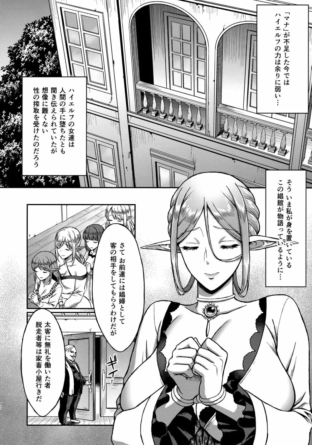 黄昏の娼エルフ - page9