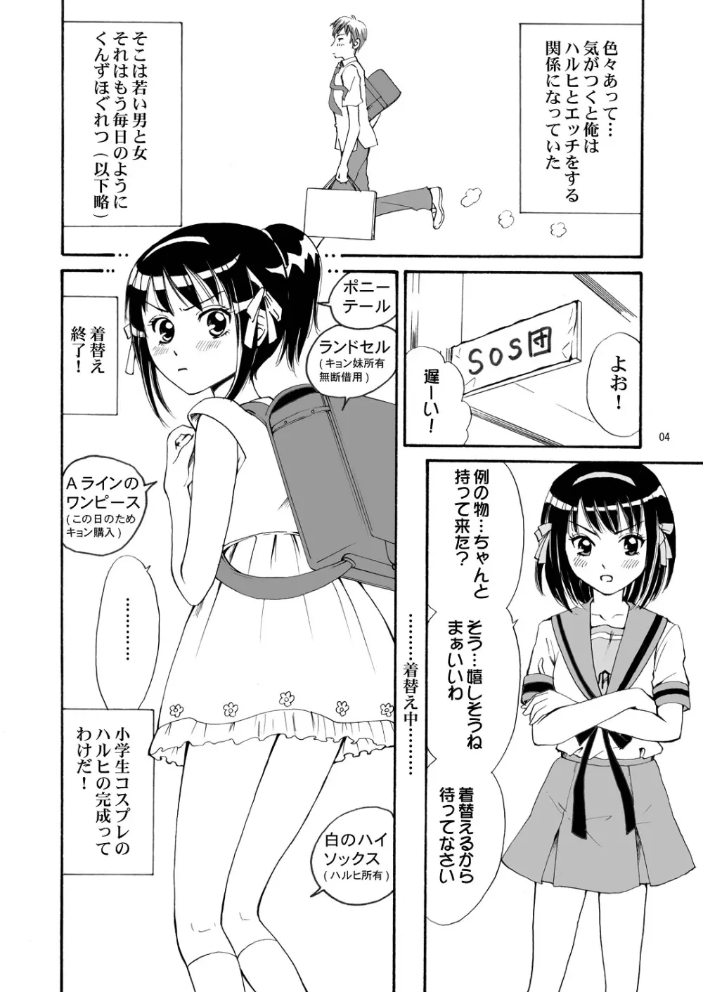 涼宮ハルヒさんの危険な愛体験 - page5