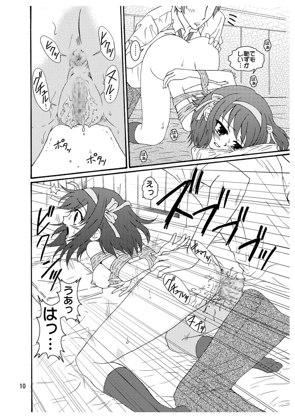 涼宮ハルヒさんの危険な愛体験3 - page11