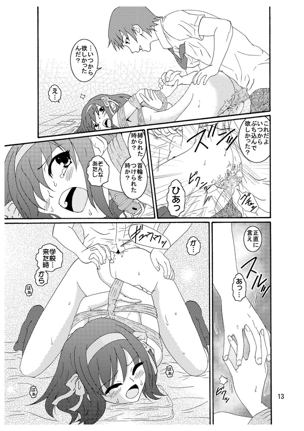 涼宮ハルヒさんの危険な愛体験3 - page14