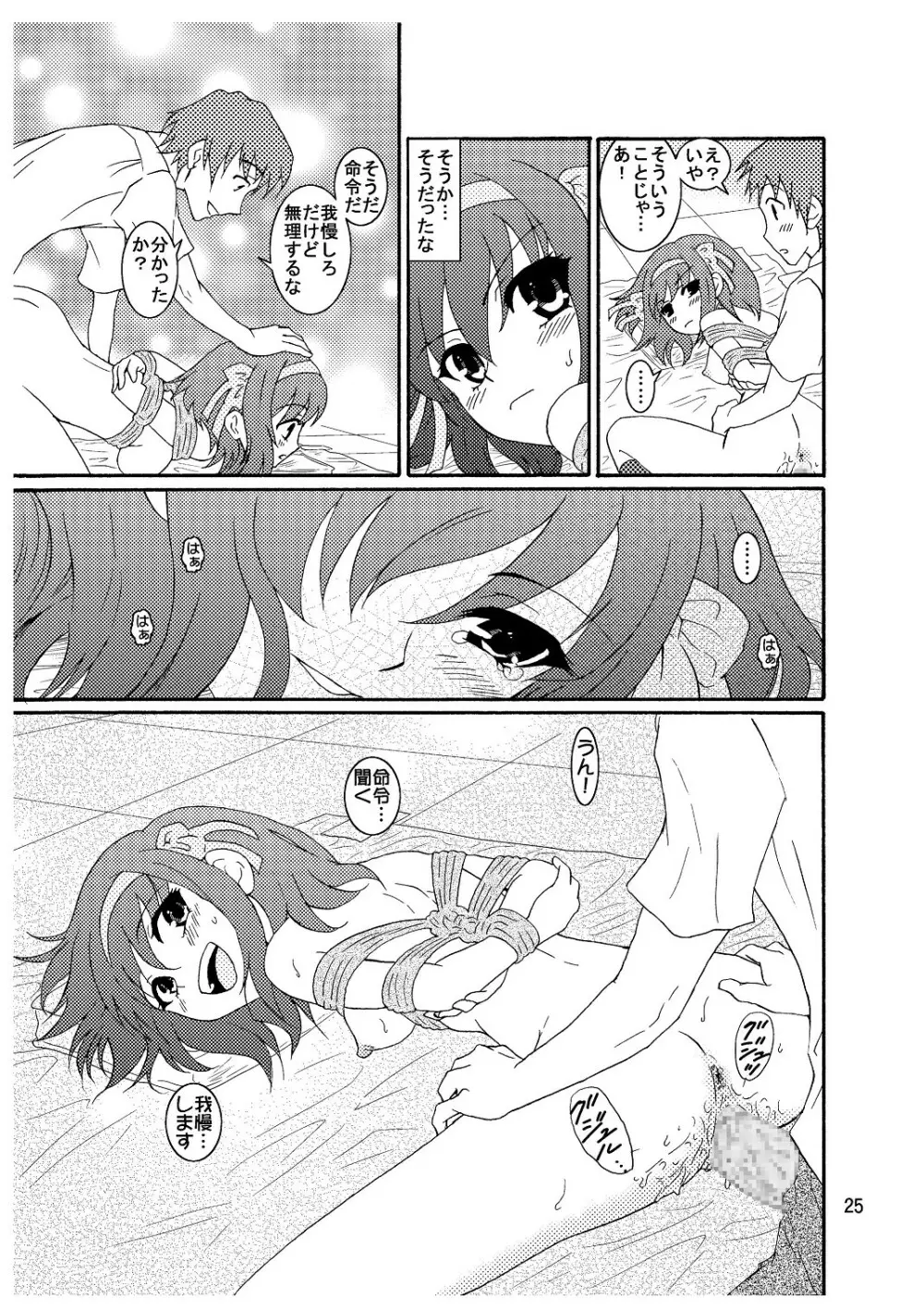 涼宮ハルヒさんの危険な愛体験3 - page26