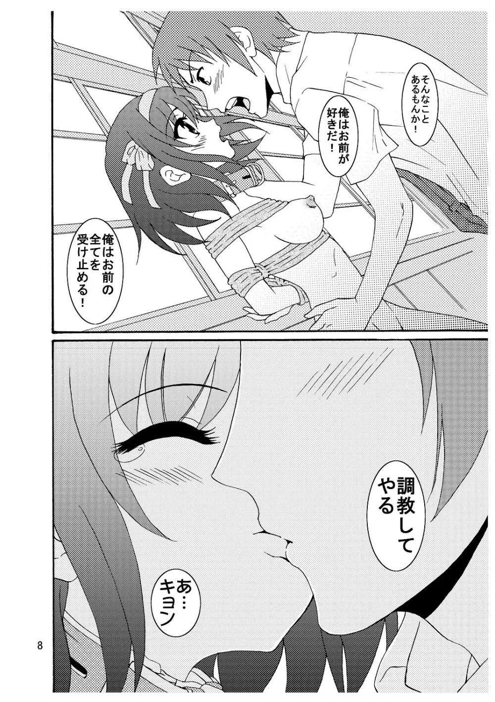 涼宮ハルヒさんの危険な愛体験3 - page9