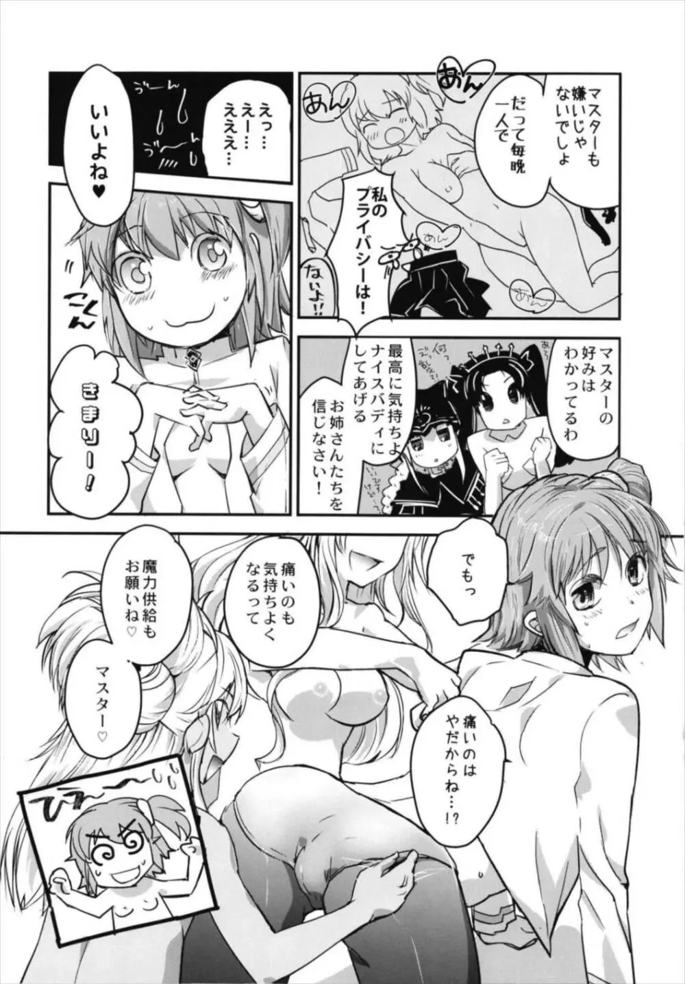 みんなのぐだ子!～ドキッ!サーヴァントだらけの乱交大会!～ - page8