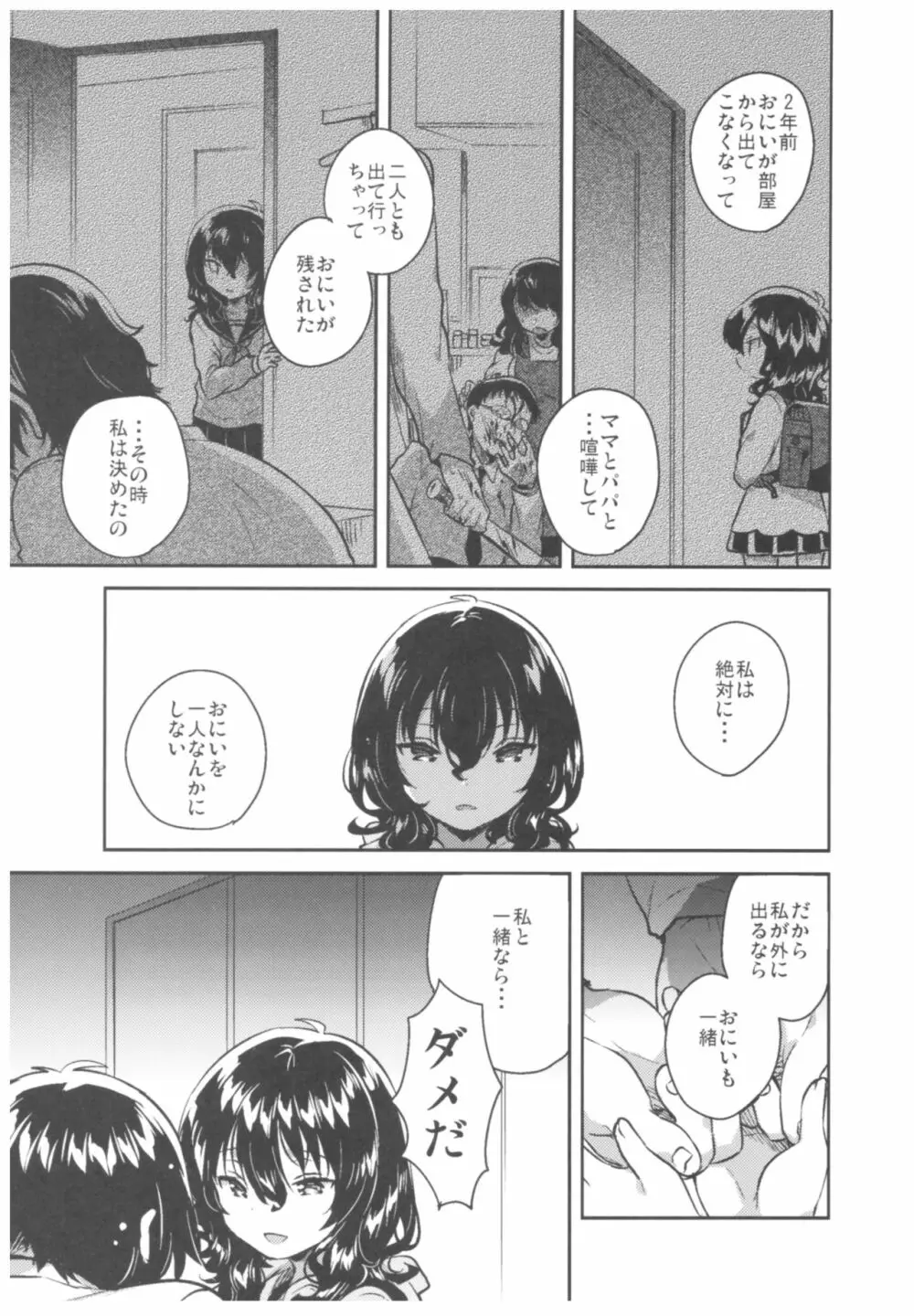 妹はひきこもり - page22