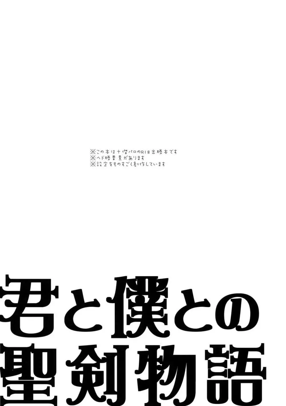 君と僕との聖剣物語 - page2