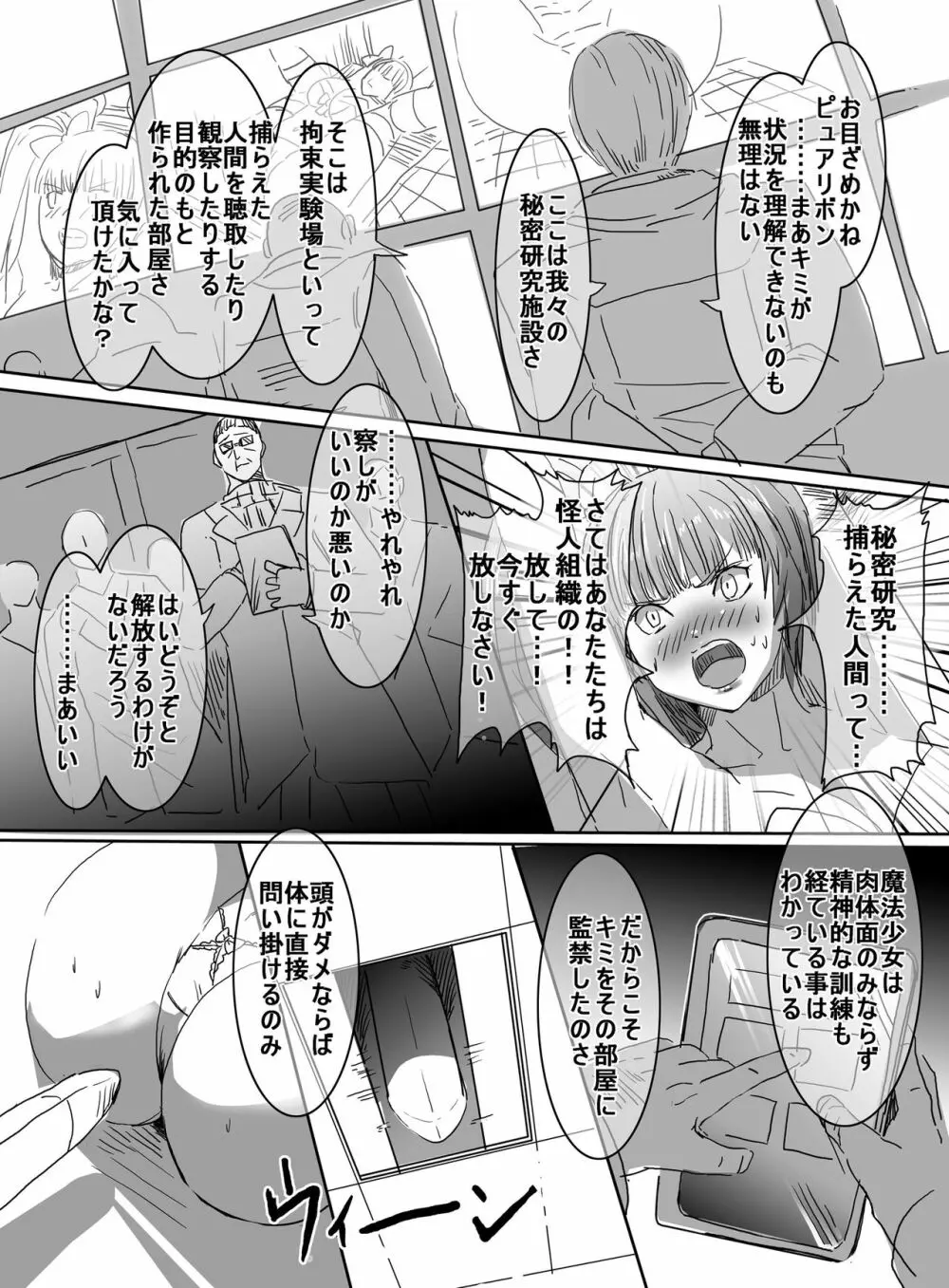 魔法少女VS変態調教科学者 - page12