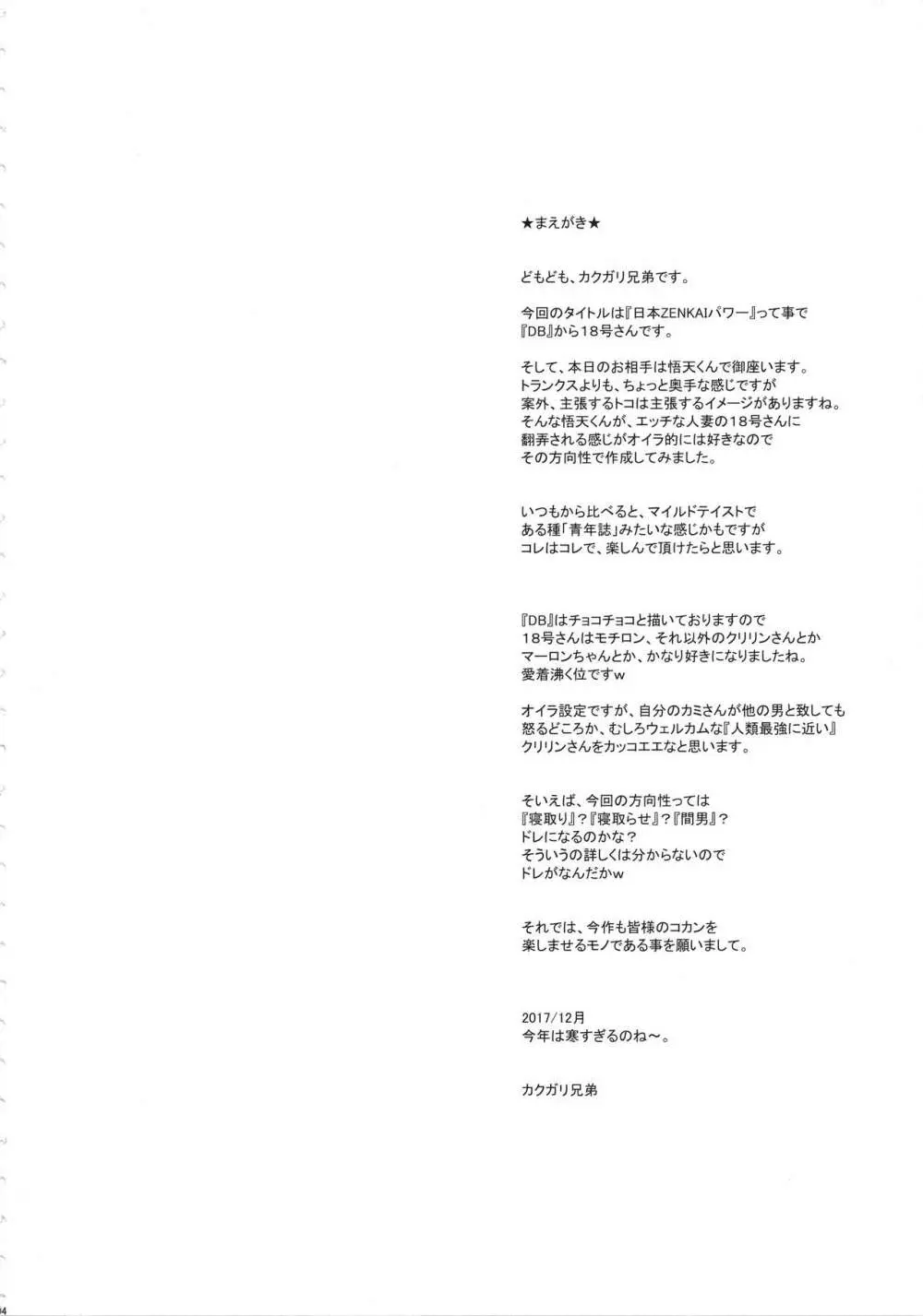 日本ZENKAIパワー - page3