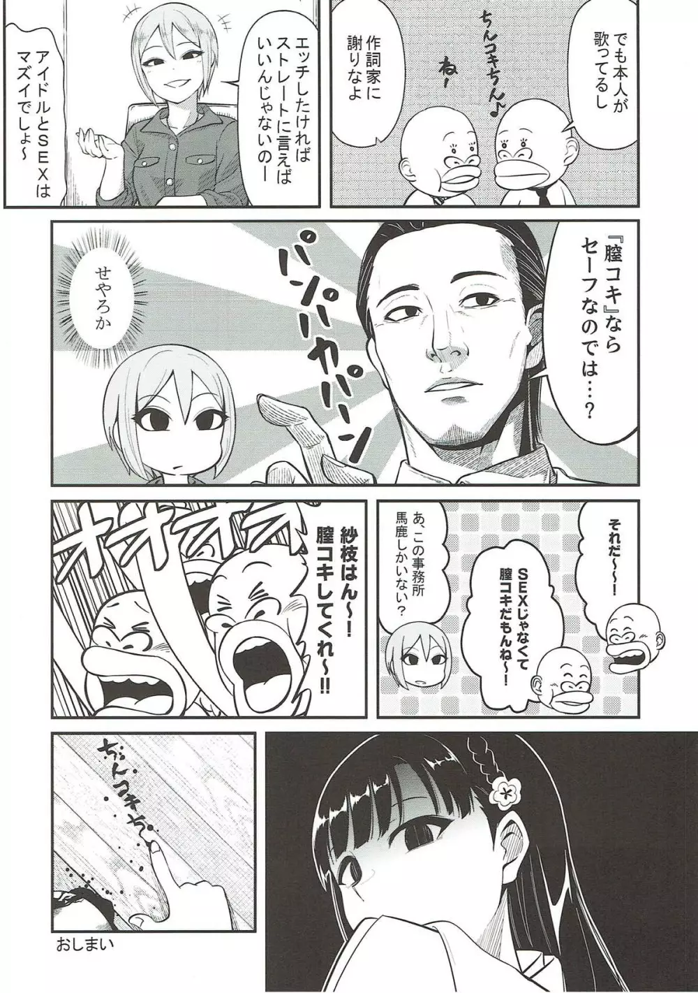 小早川紗枝のちんコキちん - page6