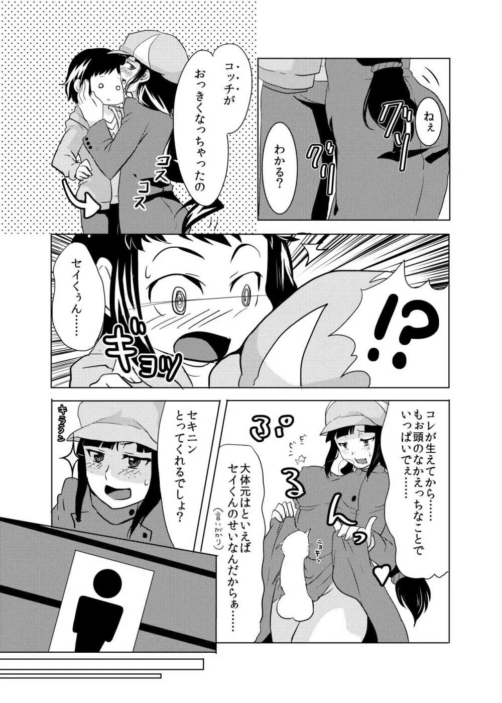 ふたなりキララちゃん本寄稿したやつ - page3