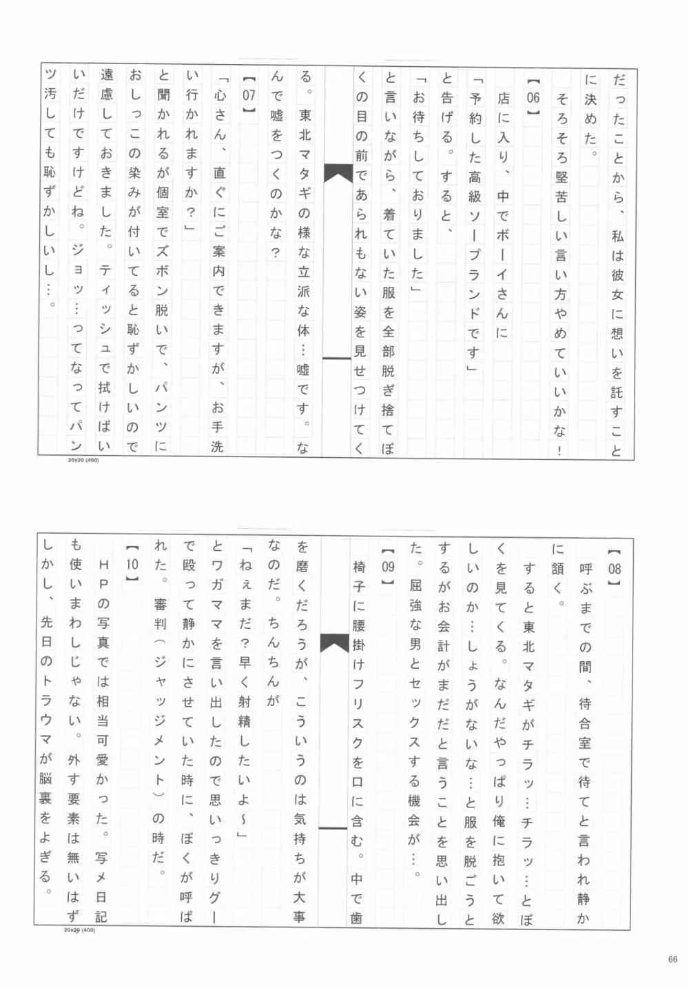 佐藤心 ゑろ合同誌 こゝろ - page65