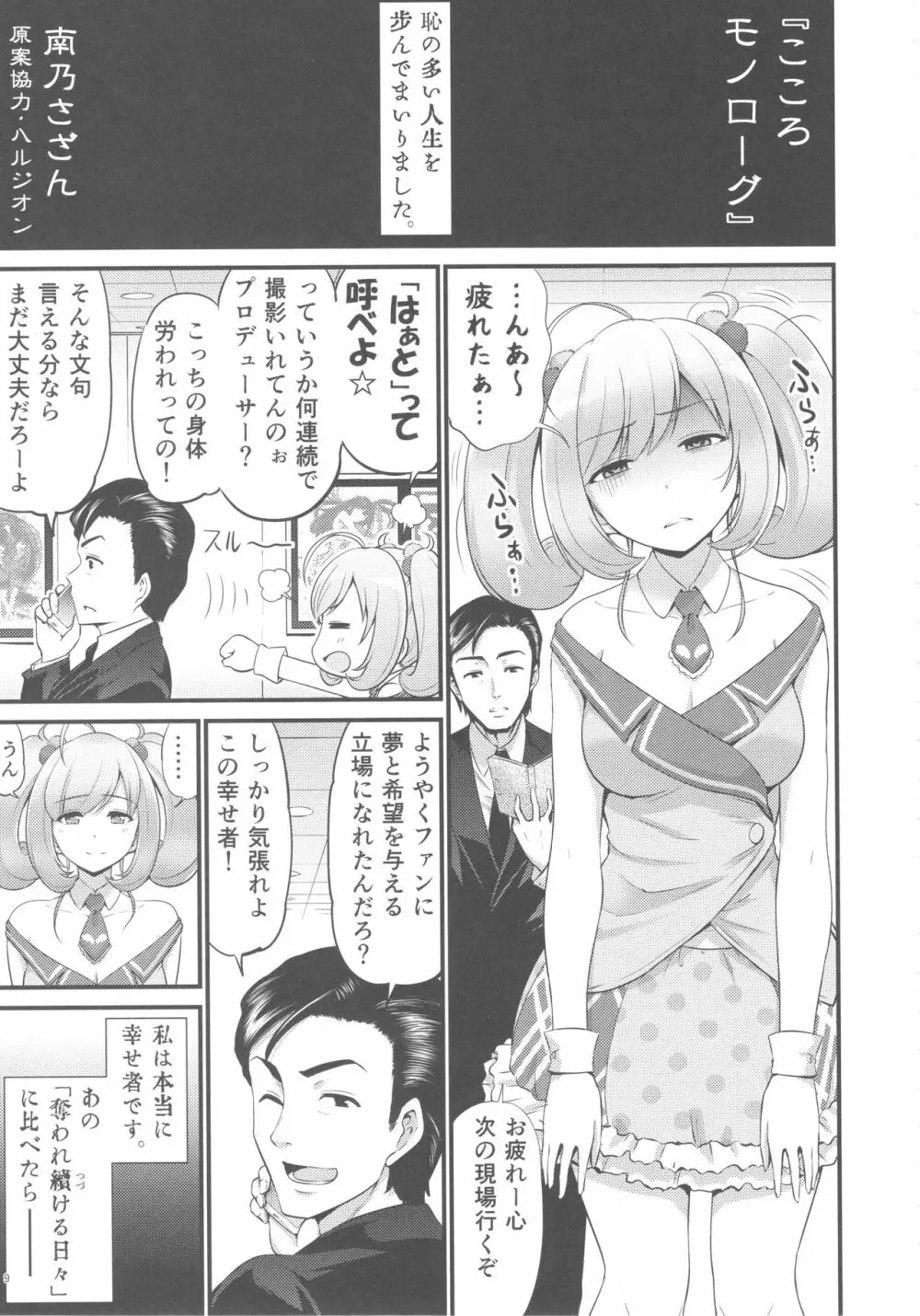 佐藤心 ゑろ合同誌 こゝろ - page8