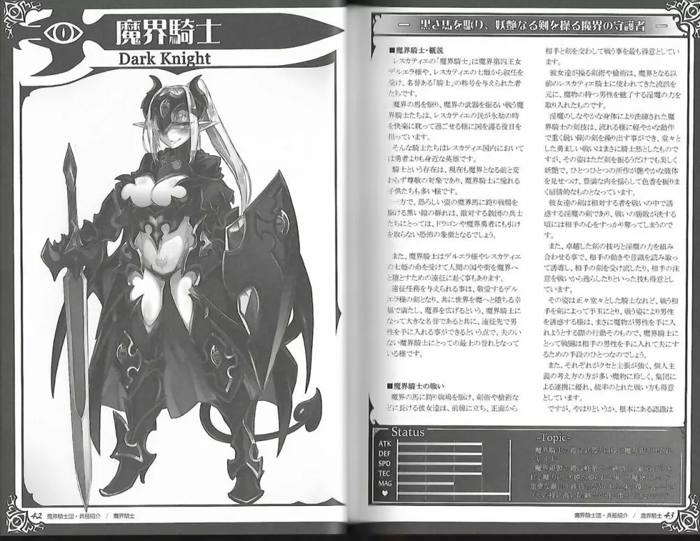 魔物娘図鑑ワールドガイド外伝2 サルバリシオン～レスカティエの魔界騎士たち～ - page25