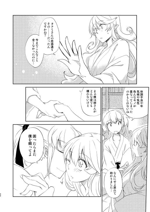 鋭い痛みと衝動と - page20