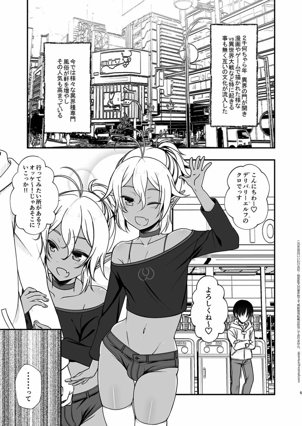 エルフ風俗デリバリー編 - page5